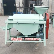 水稻脫芒機，黑龍江水稻打毛機、家用水稻去芒機，水稻脫芒機裝車